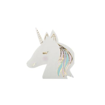 16 serviettes anniversaire licorne | jourdefete.com