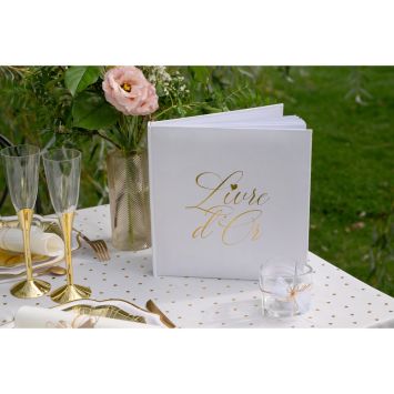 Livre d'or de 20 pages - 24 x 24 cm