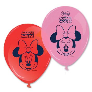 Lot de 8 ballons de baudruche Minnie