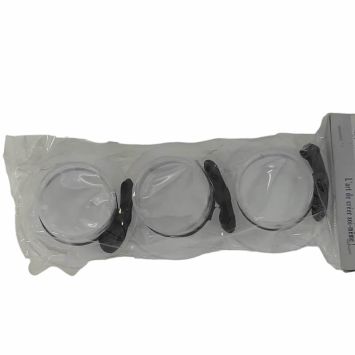 Lot de 3 contenants à dragées - 6,5 cm - Haut-de-forme | jourdefete.com