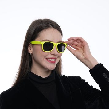 Lunettes de soleil fluo jaune pour déguisements et fêtes | jourdefete.com