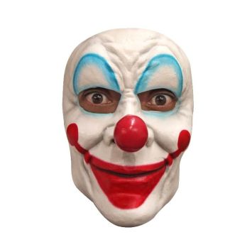 Demi Masque Latex Clown Grand Sourire