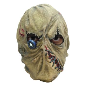 Masque Intégral en Latex d’Épouvantail