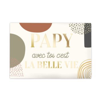 Magnet avec papy c'est la belle vie | jourdefete.com