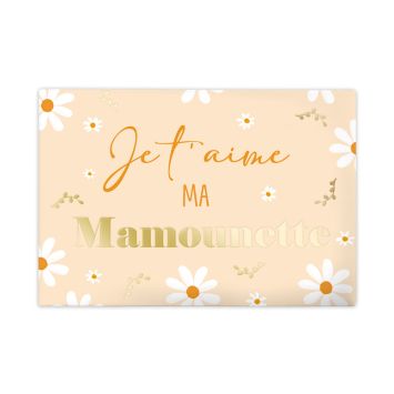 Magnet je t'aime ma mamounette | jourdefete.com