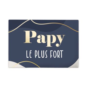 Magnet papy le plus fort | jourdefete.com