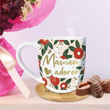 Coffret Tasse à Café - Maman - Collection Maman Chérie
