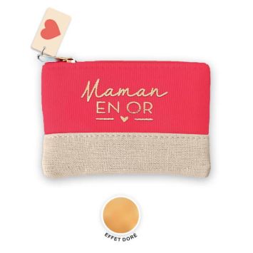 Porte-Monnaie Maman en Or