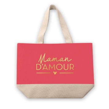 sac cabas maman d'amour | jourdefete.com