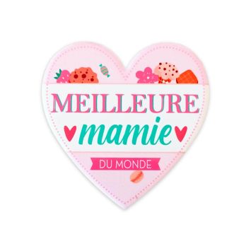 Un magnet à coller sur le frigo pour la meilleure mamie du monde | jourdefete.com