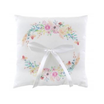 coussin pour alliances collection mariage fleuri |jourdefete.com