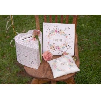 Livre d'Or - Mariage Fleuri