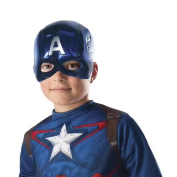 Demi Masque Captain America™ pour enfant
