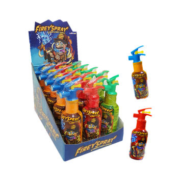 Spray de bonbon liquide à vaporiser en forme d'extincteur - Fireyspray - Lolliboni - 70 ml