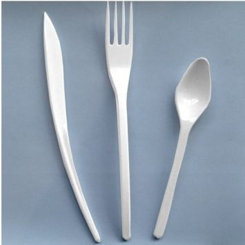 Pack 30 Couverts en Plastique - Blanc