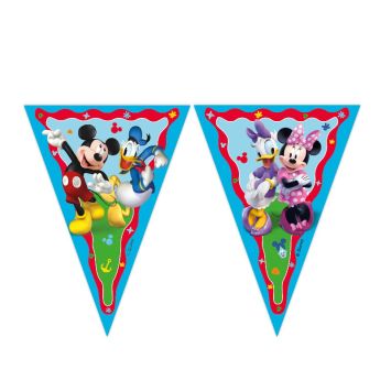 guirlande de fanions Mickey en carton FSC