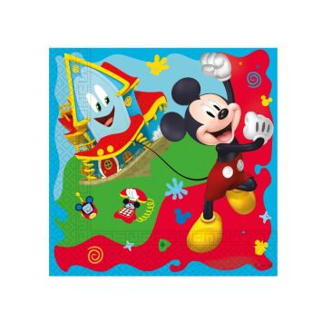 20 serviettes en papier Mickey