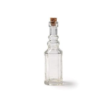 Mignonnette en verre avec bouchon en liège - 35 ml