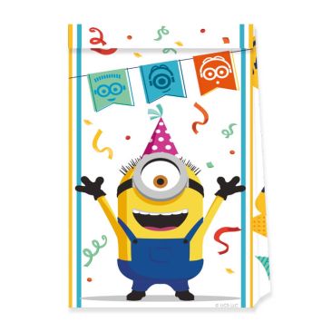 4 sacs cadeaux les Minions 2™ | jourdefete.com