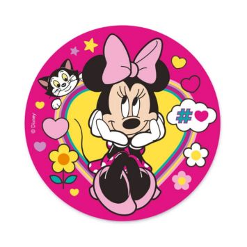 deco gateau anniversaire disque azyme minnie mouse disney | jourdefete.com