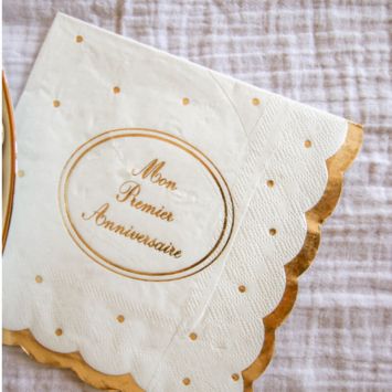 16 Serviettes - Mon Premier Anniversaire