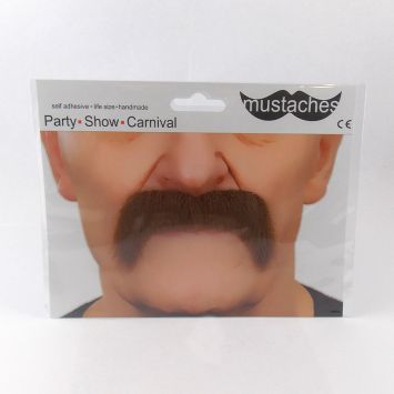 Moustache "Baroudeur" - Brun