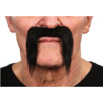 Moustache "Pirate" - Noir