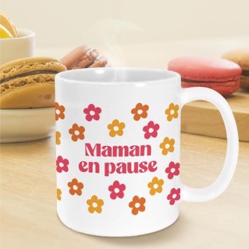 Mug "Maman en pause" - Collection Maman d'Amour
