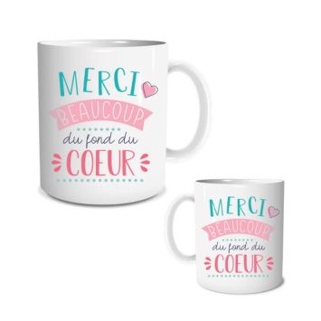 mug merci modele au choix | jourdefete.com