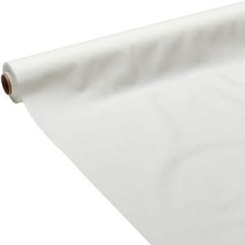 Rouleau de Nappe en Voie Sèche Intissé Blanc 25 m