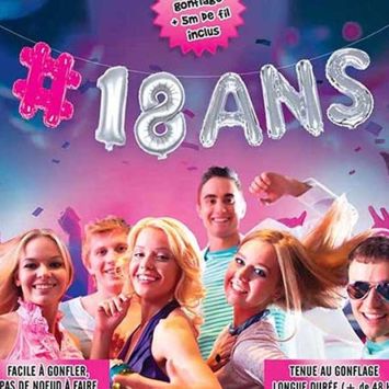 Guirlande Ballons 18 Ans Femme