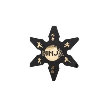 16 serviettes etoiles shuriken ninja | jourdefete.com