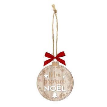 BOULE NOEL RELIEF "MON 1ER NOEL"