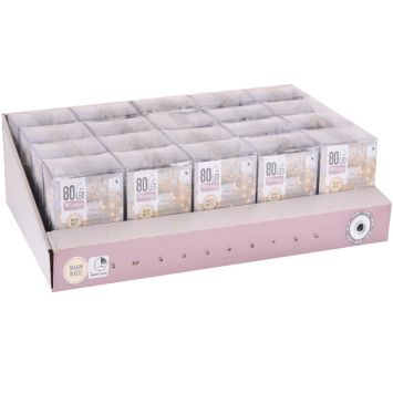 guirlande de 80 led pour décoration intérieure | jourdefete.com