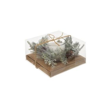 Bougie parfumée Branches de Noël - 210 g