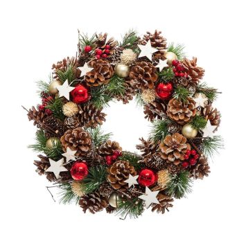 couronne houx d'étoiles | jourdefete.com