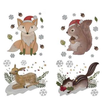 décoration de fenêtre animal modèle aléatoire| jourdefete.com