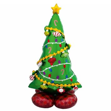 ballon de Noël Airloonz™ sapin de 149 cm | jourdefete.com