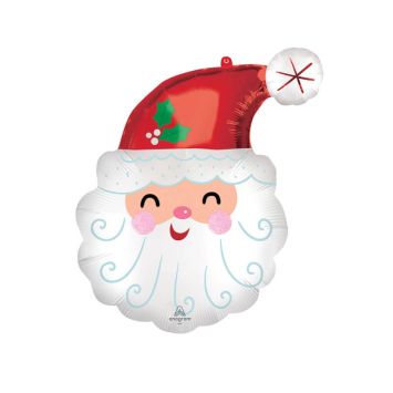 ballon supershape de Noël Père Noël de 68 cm | jourdefete.com