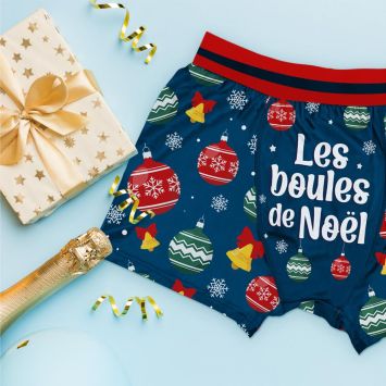 Boxer moche de Noël pour homme - Modèle Aléatoire