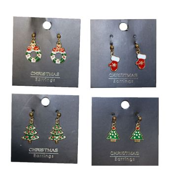 Boucles d'oreilles de Noël - Modèle Aléatoire