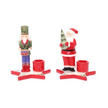 bougeoir casse noisette ou pere noel | jourdefete.com