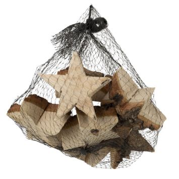 étoiles en bois décoratives | jourdefete.com