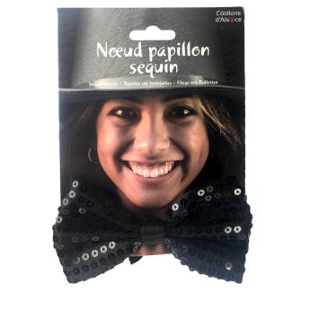 Noeud Papillon à Sequins pour adulte - Couleur au Choix