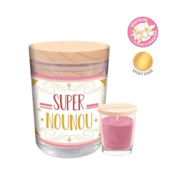 Bougie Verre - Super Nounou 