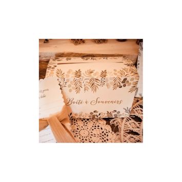 Boîte à souvenirs en carton collection Oh Baby ! - 23 cm