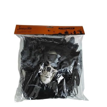 Optez pour ce rideau de porte qui complètera à merveille votre décoration ténébreuse d'Halloween et votre décoration de salle pour toutes vos fêtes effrayantes ! | jourdefete.com