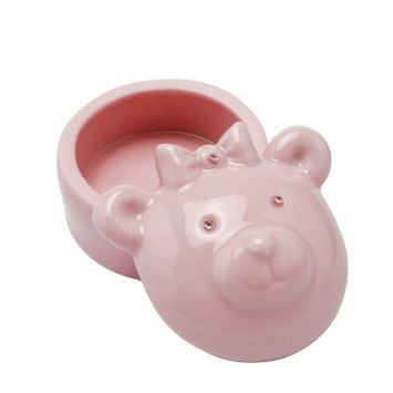 Boîte à dents - Ourson - Rose | JOURDEFETE.COM