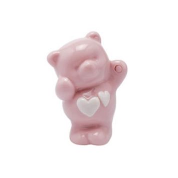 Figurine en Céramique - Ourson Rose | jourdefete.com