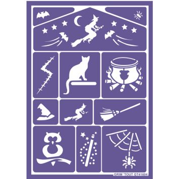 Pochoir Magie Grim'Tout